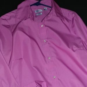 Izod-French cuff- button down shirt